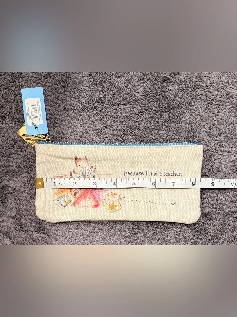 Canvas Pencil Case - Great Gift for Teachers